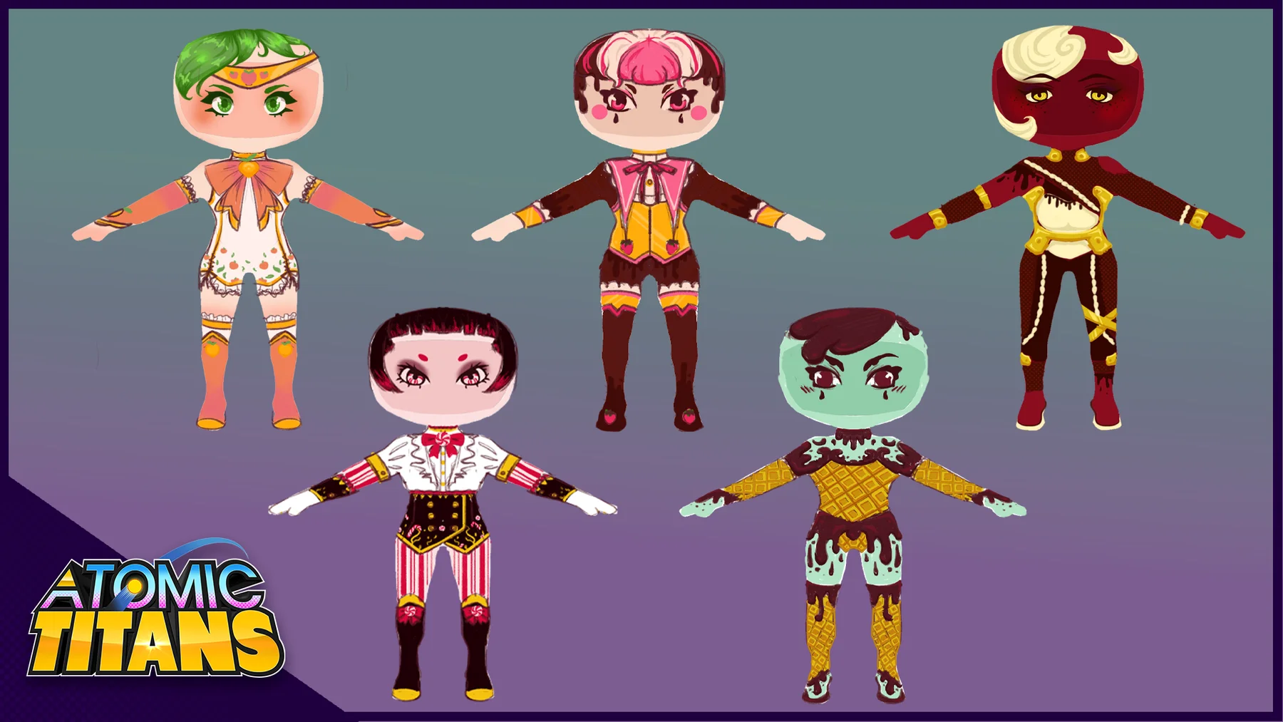 Cupcakes Tribe Commander Concept Art